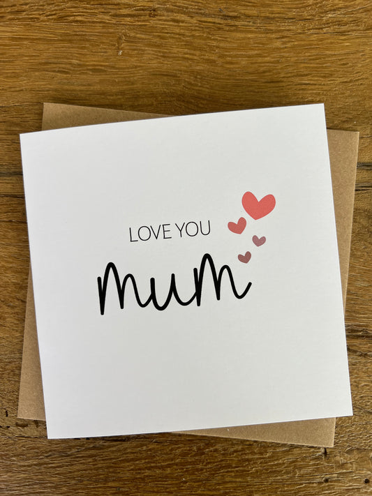 Love you Mum