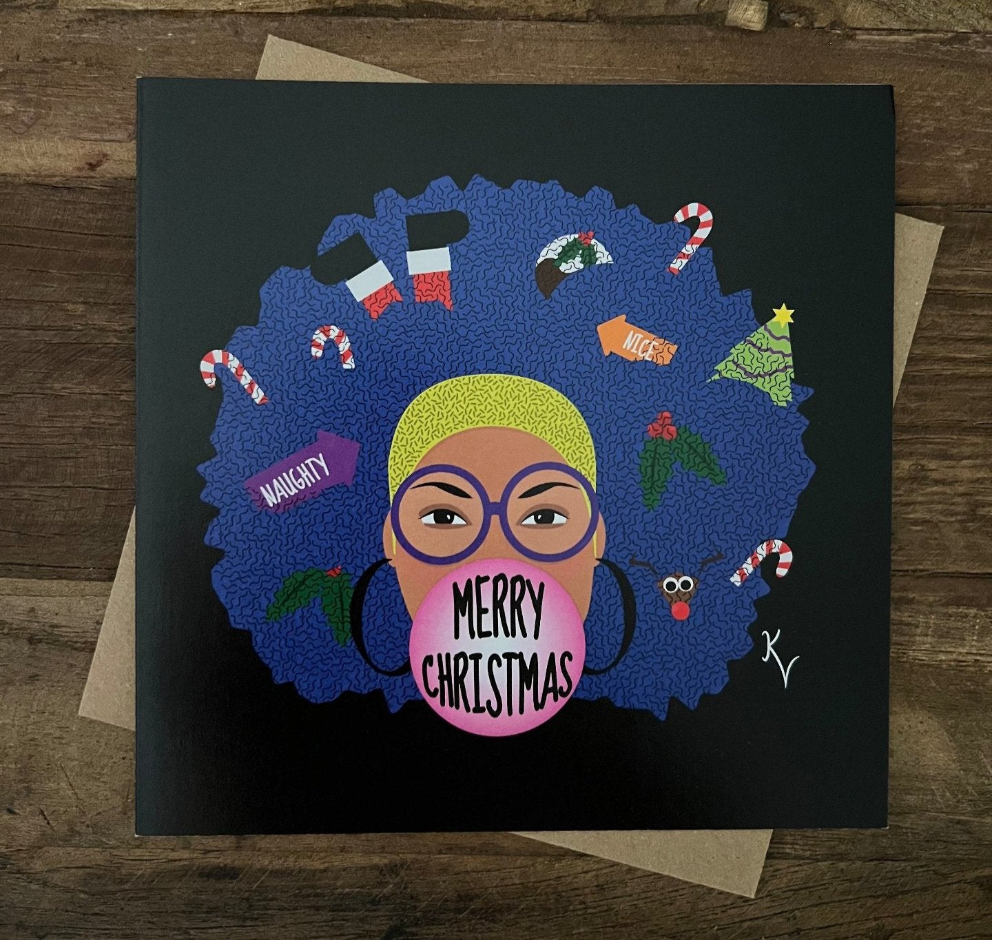 Christmas Afro